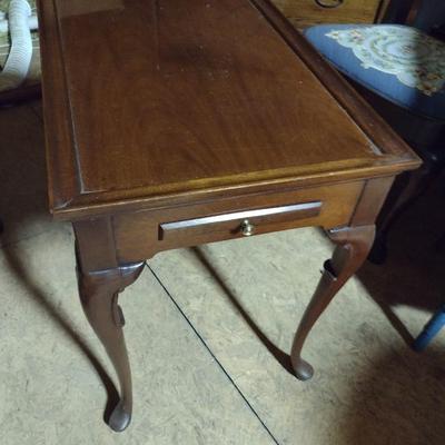 Vintage Solid Wood Accent Table