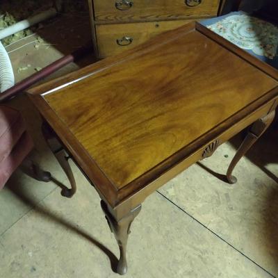 Vintage Solid Wood Accent Table