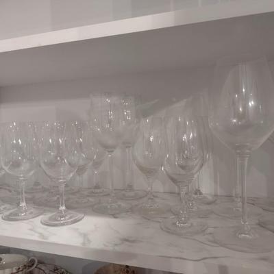 Collection of Riedel Crystal Barware