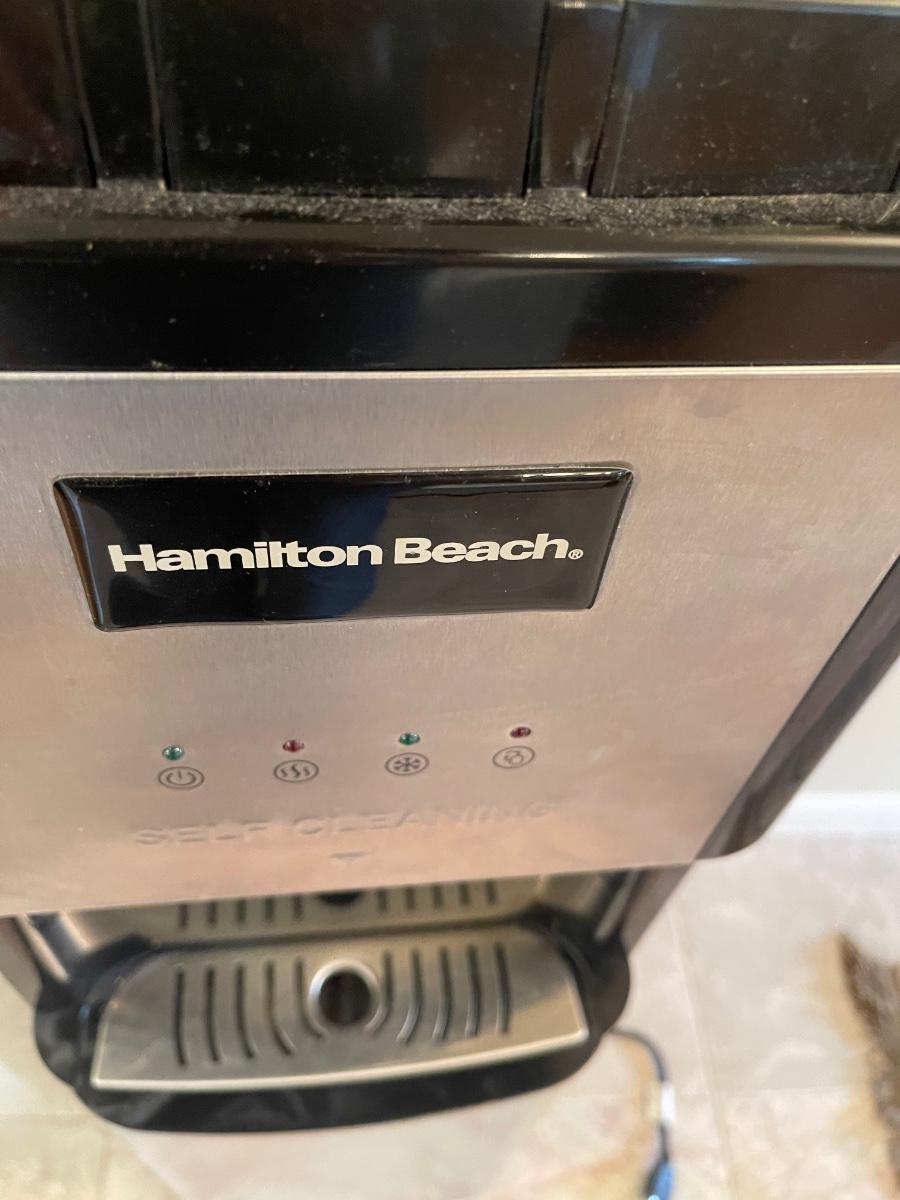 Hamilton Beach water cooler 40” high. 13” deep. 12” wide