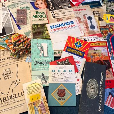 ESTATE PAPER EPHEMERA 