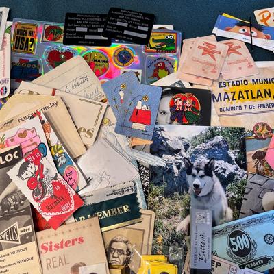 ESTATE PAPER EPHEMERA 