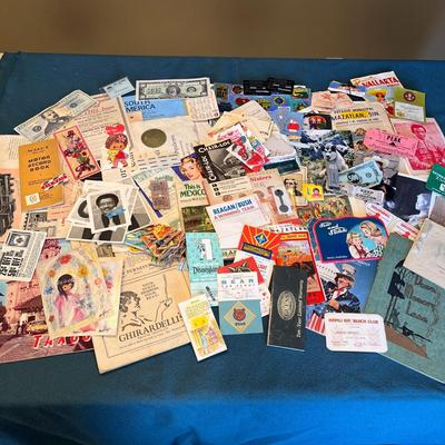 ESTATE PAPER EPHEMERA 