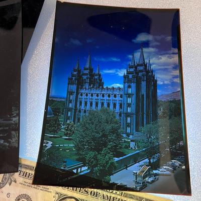 SALT LAKE TEMPLE PHOTO NEGATIVES 1950â€™S?