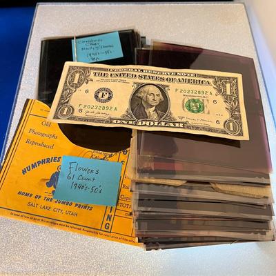 LARGER FORMAT 4â€ X 5â€ PHOTO NEGATIVES 80+ pcs.