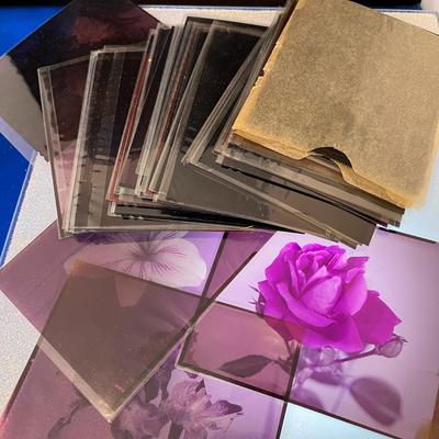 LARGER FORMAT 4â€ X 5â€ PHOTO NEGATIVES 80+ pcs.