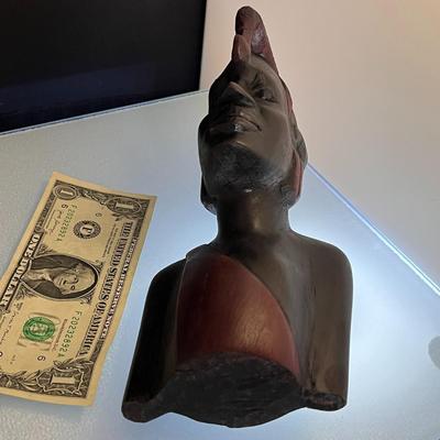 AFRICAN WARRIOR CARVING EBONY WOOD?