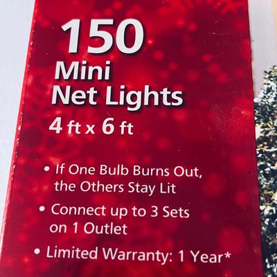 CLEAR MINI NET LIGHTS 150 LIGHTS