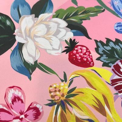 BAN.DO FLORAL VINYL PORTABLE OFFICE ORGANIZER