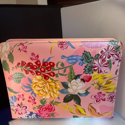 BAN.DO FLORAL VINYL PORTABLE OFFICE ORGANIZER