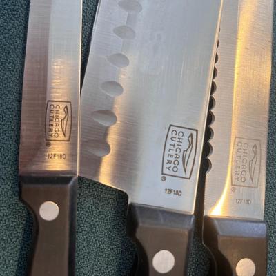 CHICAGO CUTLERY 15 pc. KITCHEN KNIFE SET
