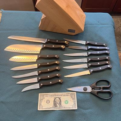 CHICAGO CUTLERY 15 pc. KITCHEN KNIFE SET