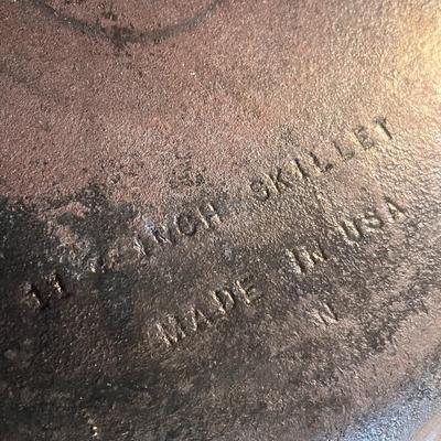 WAGNER WARE 11â€ CAST IRON SKILLET