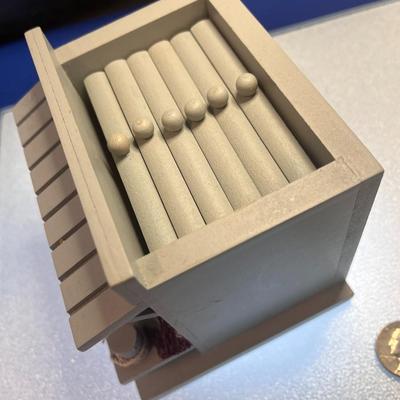 CUTE â€œFISH HOUSEâ€ BAIT SHOP COASTER SET