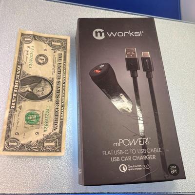 MWORKS 6 FT. USB-C TO USB CHARGER/CABLE