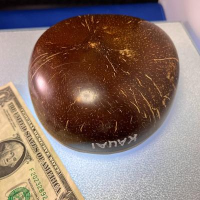 COCONUT SHELL KALIMBA THUMB PIANO HAWAII