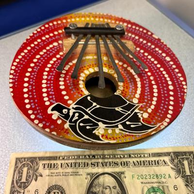 COCONUT SHELL KALIMBA THUMB PIANO HAWAII