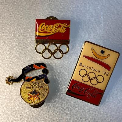 OLYMPIC COLLECTIBLE PINS x 6 MISSIONARIES BIKES
