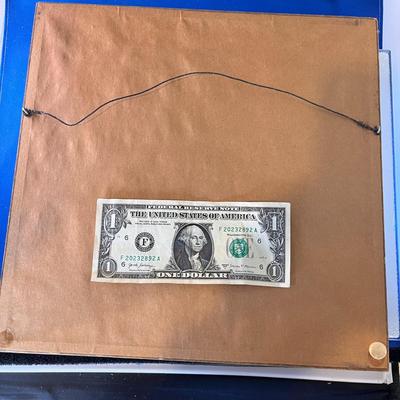 1944 SIGNED ENGRAVING PASTORAL SCENE FRAMED