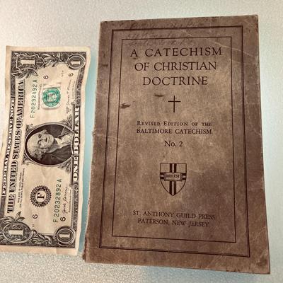 VINTAGE 1941 CATECHISM BOOKLET
