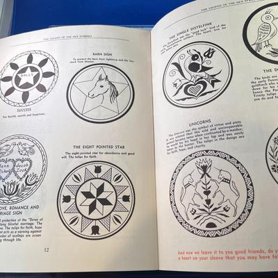 1971 PENNSYLVANIA DUTCH FOLK ART HEX SYMBOLS