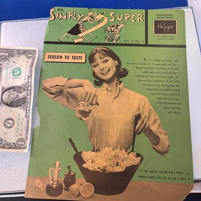 VINTAGE 1950â€™S? KROGER MARKET BOOKLET