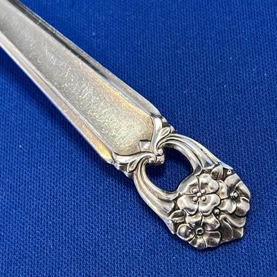LARGE SILVERPLATE â€œETERNALLY YOURSâ€ SERV. SPOON