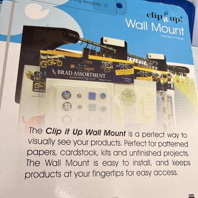 WALL MOUNT CLIP IT UP ORGANIZER
