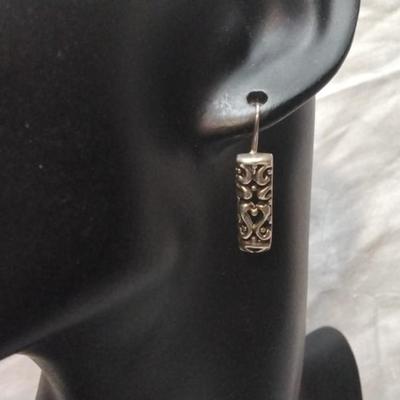 Gorgeous Unique Artwork 925 Earrings