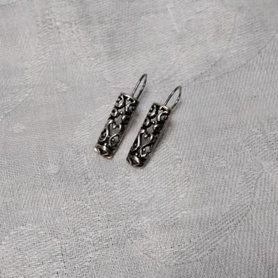 Gorgeous Unique Artwork 925 Earrings