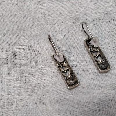 Gorgeous Unique Artwork 925 Earrings