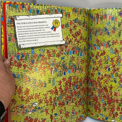 Retro Classic The Great Waldo Search Where's Waldo Book
