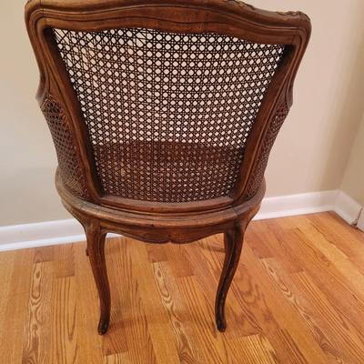 Beautiful cane chair. Has some small damage. See pictures.