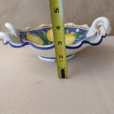 Italian Painted Ceramic Bowl