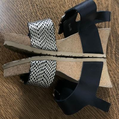 Mephisto cork sole sandals