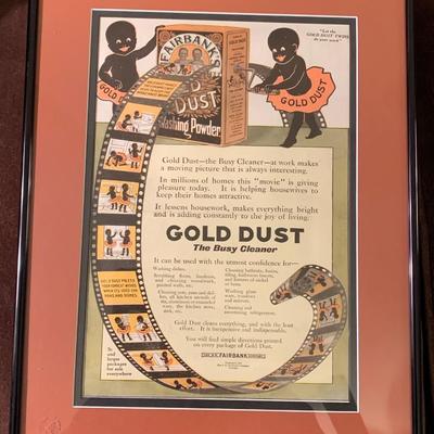 Gold Dust Twins Washing Powder Ad