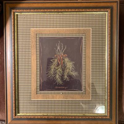 Matching framed prints