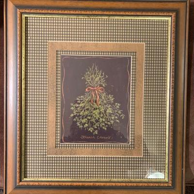 Matching framed prints