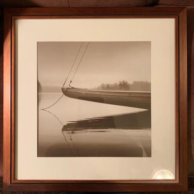 Pair of boat prints