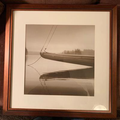 Pair of boat prints