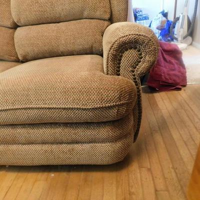CLEAN AND LIGHTLY USED DOUBLE RECLINING SOFA
