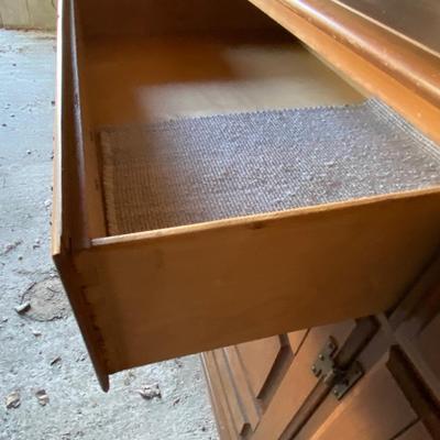 Vintage Step Back Cupboard