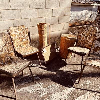 Vintage Dining Chairs & more lot