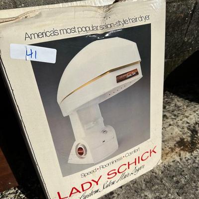 Vintage Lady Schick custom Salon Hair Dryer
