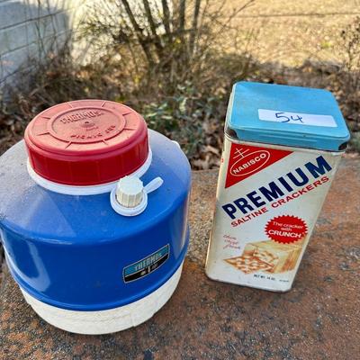 Vintage Red White and Blue Lot