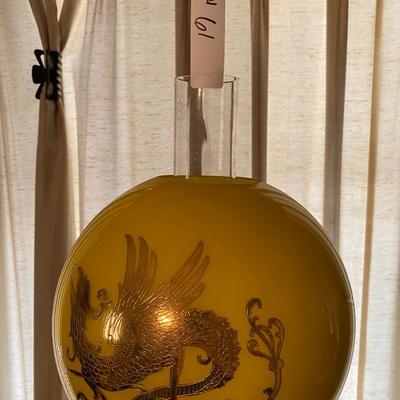 Antique Gone With The Wind Style Lamp