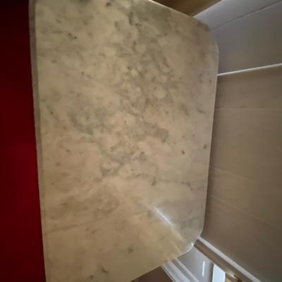 Antique East Lake Marble Top Table