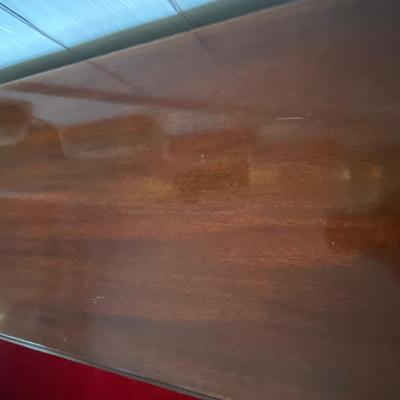 Drop Leaf Mahogany Table