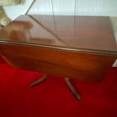 Drop Leaf Mahogany Table
