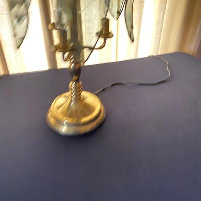 Pair of Vintage Tulip Hollywood Regency Touch Lamps